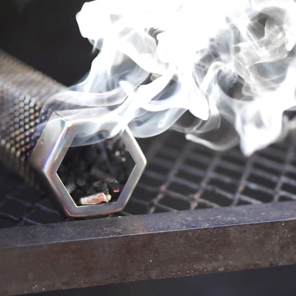 Premium Pellet Smoker Tube 12 inches - 5 Hours of Billowing Smoke - Hot or Cold Smoking - for Any Grill or Smoker - An Easy and Safe Way to Provide Smoking - Free eBook Grilling Ideas  Recipes